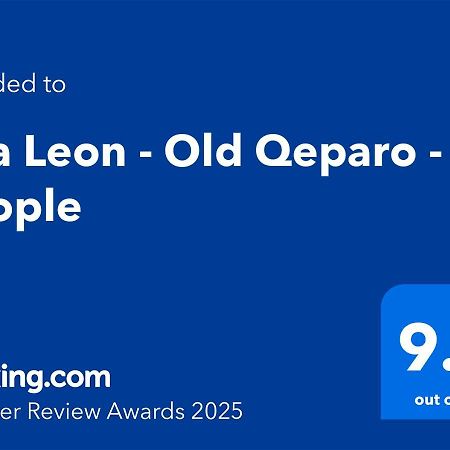 Vila Leon - Old Qeparo - 6 People Exterior foto